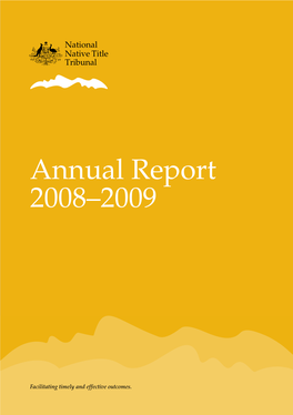 Annual Report 2008–2009