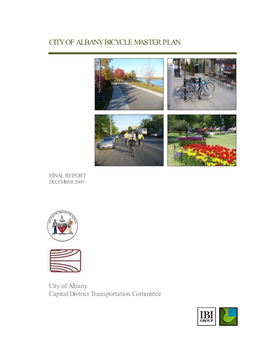 City of Albany Bicycle Master Plan