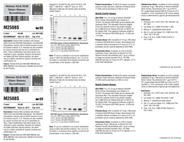 Datasheet for Histone H2A/H2B Dimer Human, Recombinant (M2508; Lot