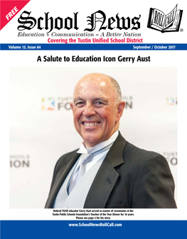 A Salute to Education Icon Gerry Aust