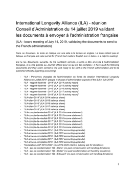 International Longevity Alliance (ILA)