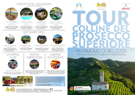 Brochure Tour Colline Del Prosecco Superiore