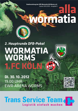 Wormatia Worms 1.Fc Köln