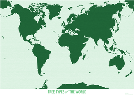 Tree Types of the World Map