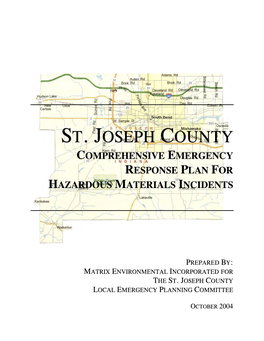 Comprehensive Emergency Response Plan for Hazardous Materials Incidents