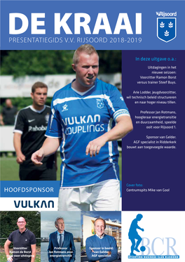 Presentatiegids V.V. Rijsoord 2018-2019