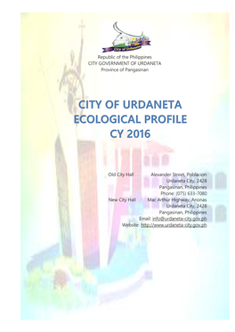 2016 Ecological Profile