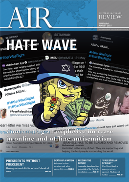 Confronting an Explosive Increase in Online and Offline Antisemitism