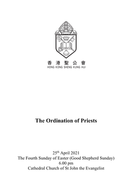 The Ordination of Priests