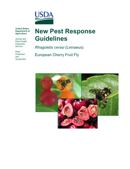 New Pest Response Guidelines