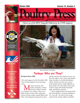 UPC Winter 2006 Poultry Press