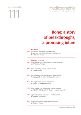 Bone Remodeling: a Social Network of Cells P