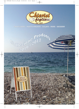 2016 CATALOGO Chierici OK.Qxd 25/05/2016 18.00 Pagina 1 2016 CATALOGO Chierici OK.Qxd 06/06/2016 22.27 Pagina 2