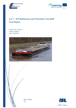 A 2.1 - IWT Bottlenecks and Potentials in the BSR Final Report