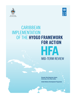 Caribbean Implementation of the Hyogoframework For