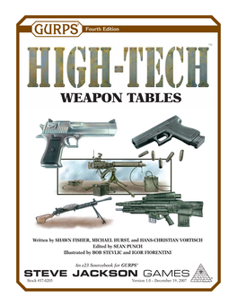 Weapon Tables