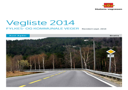 Vegliste 2014 Aust-Agder