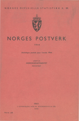 Norges Postverk 1944