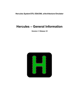 Hercules V3.10.0