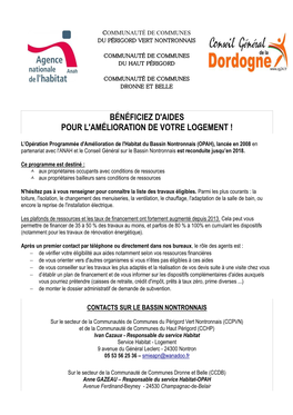 Bénéficiez D'aides Pour L'amélioration De Votre Logement !