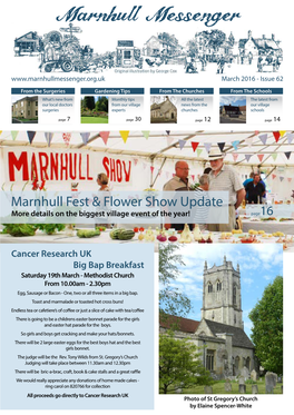 Marnhull Fest & Flower Show Update