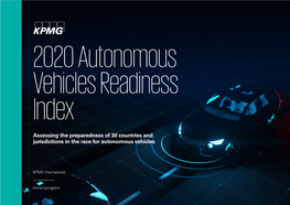 2020 Autonomous Vehicles Readiness Index