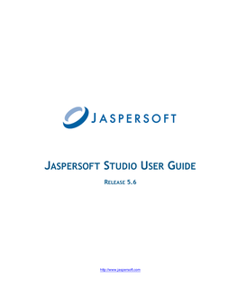 Jaspersoft Studio User Guide