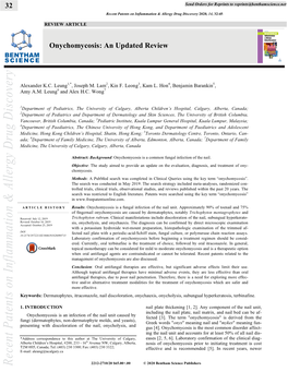 Recent Patents on Inflammation & Allergy Drug Discovery