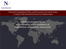 A Study of the Electricity Sector by Nathan India Ram Tamra, Nathan