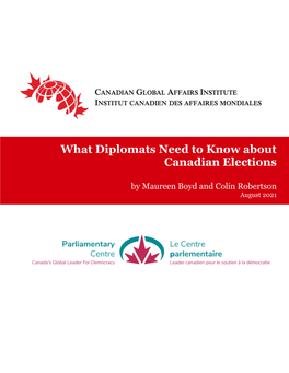 What Diplomats Need to Know About Canadian Elections