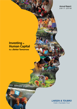 Investing in Human Capital for a Better Tomorrow the Most Valuable “Of All Capital Is That Invested in Human Beings — Alfred” Marshall, Economist