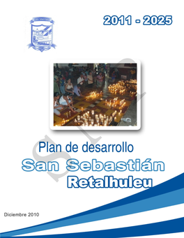 Plan De Desarrollo Municipal (Pdm) San Sebastián Retalhuleu