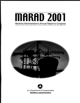 Maritime Administration's Annual Report to Congress