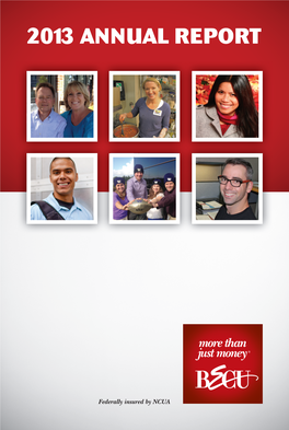 2013 Community and Membership Annual Report