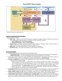 Teach-SHEET Basal Ganglia