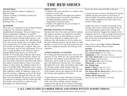 RED SHOES the Red Shoes OBJECTIVES Know Best, from Classical Ballet to Hip-Hop