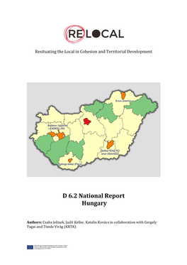 National Report: Hungary