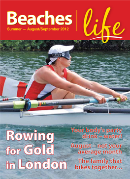 Rowing for Gold in London