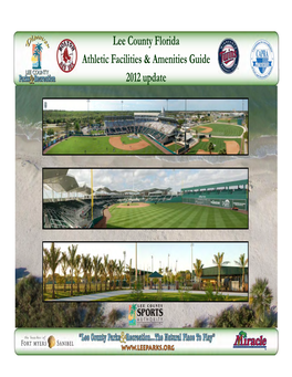 Lee County Florida Athletic Facilities & Amenities Guide 2012 Update