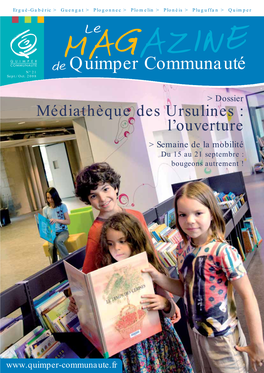 Quimper Communauté • Tous Les Rendez-Vous Dans L’Agglo En Septembre Et Octobre