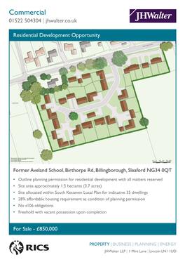 Commercial 01522 504304 | Jhwalter.Co.Uk