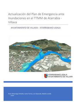 Actualización Del Plan De Emergencia Ante Inundaciones En El TTMM De Atarrabia - Villava