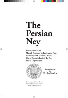 The Persian Ney