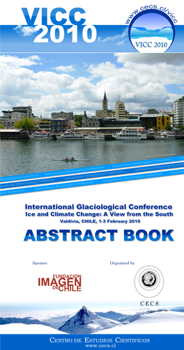 Abstract Book, ###(###), CECS, Valdivia, Chile