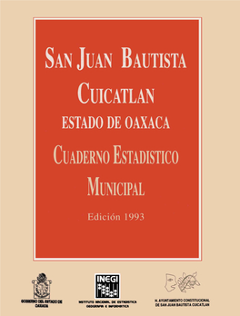San Juan Bautista Cuscatlán Estado De Oaxaca