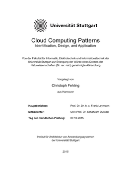 2.2.3 Cloud Design Patterns (Microsoft Azure)