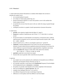 Phonetics I: Acoustics of Vowels, Using Praat