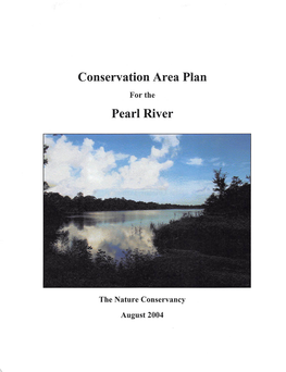 Conservation Area Plan Pearl River