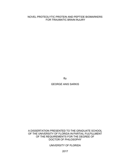 University of Florida Thesis Or Dissertation Formatting