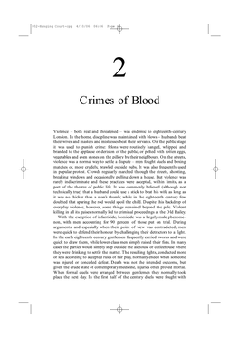 Crimes of Blood